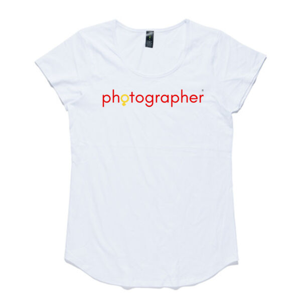 T-Shirt with Green-purple text 2 Thumbnail